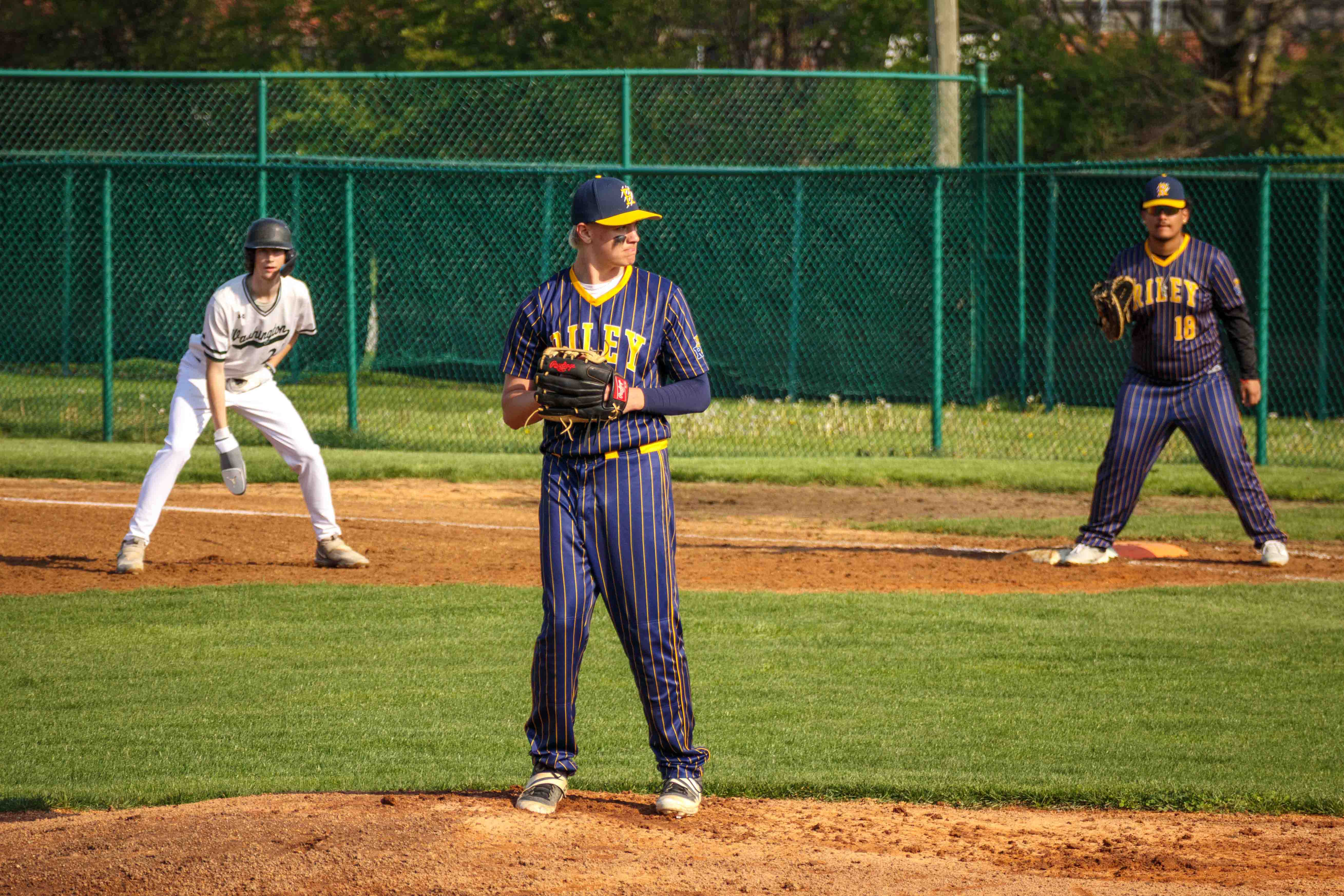 Riley High School baseball players