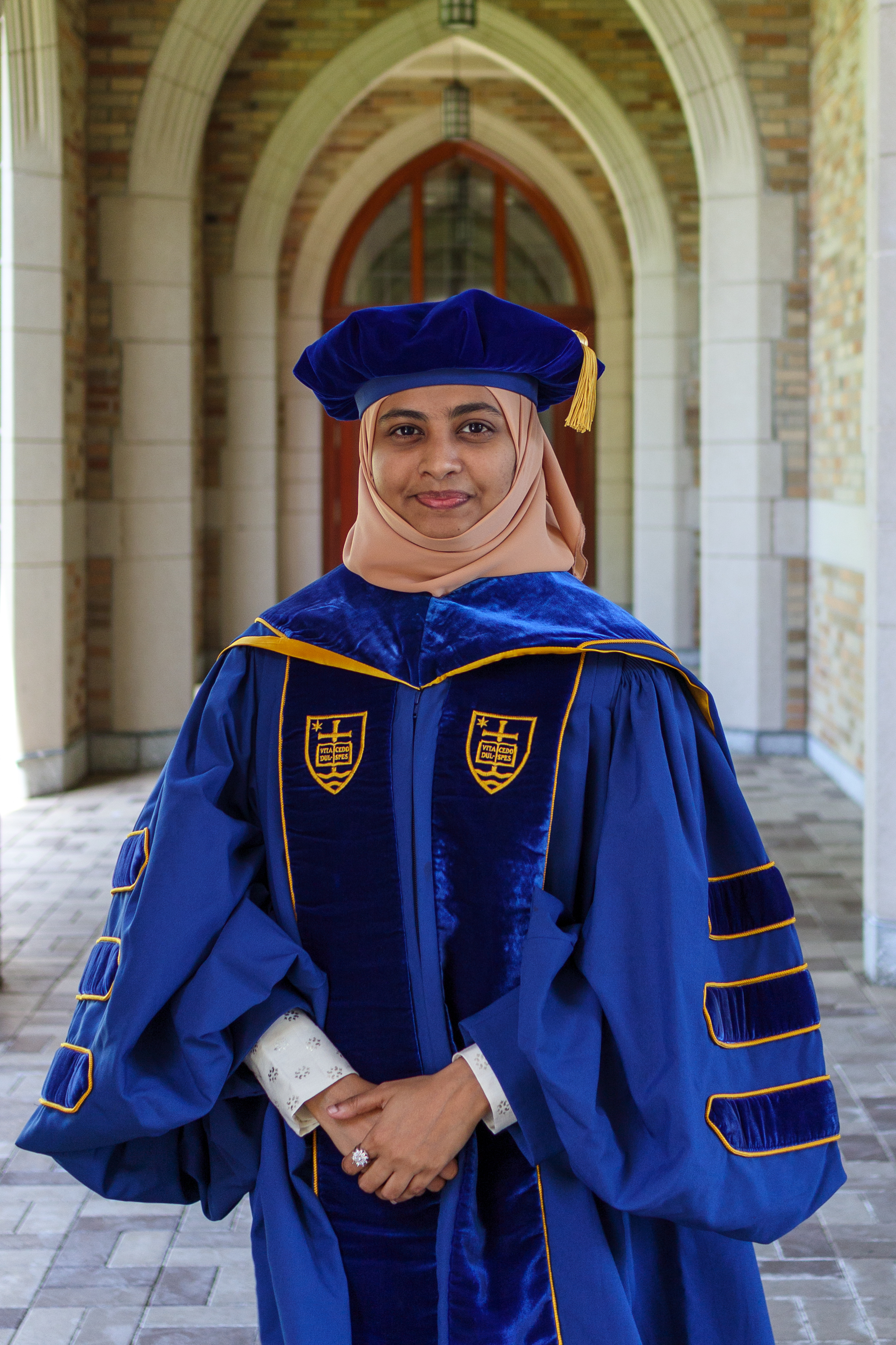 Graduation portrait, client 1