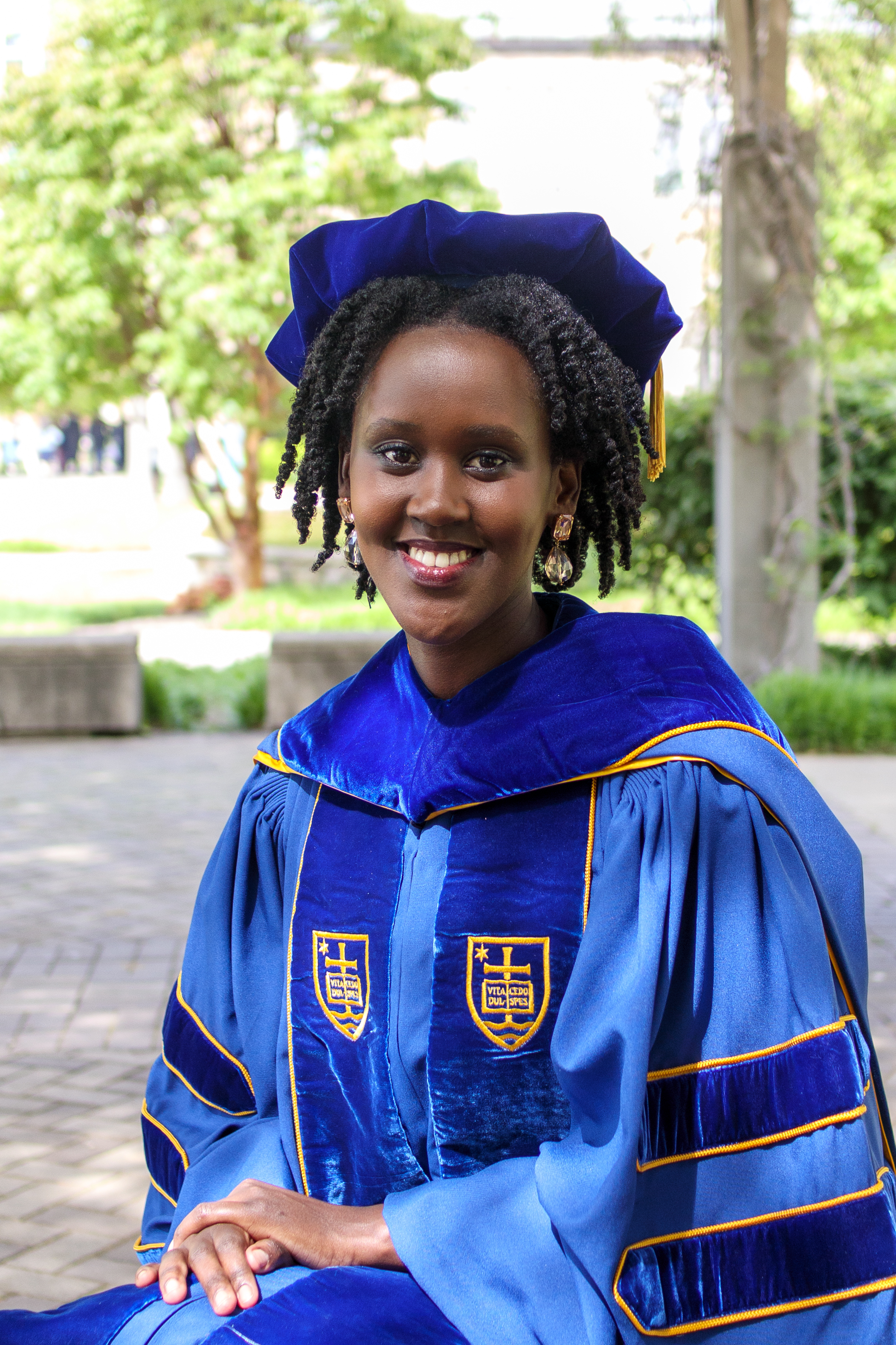 Graduation portrait, client 2
