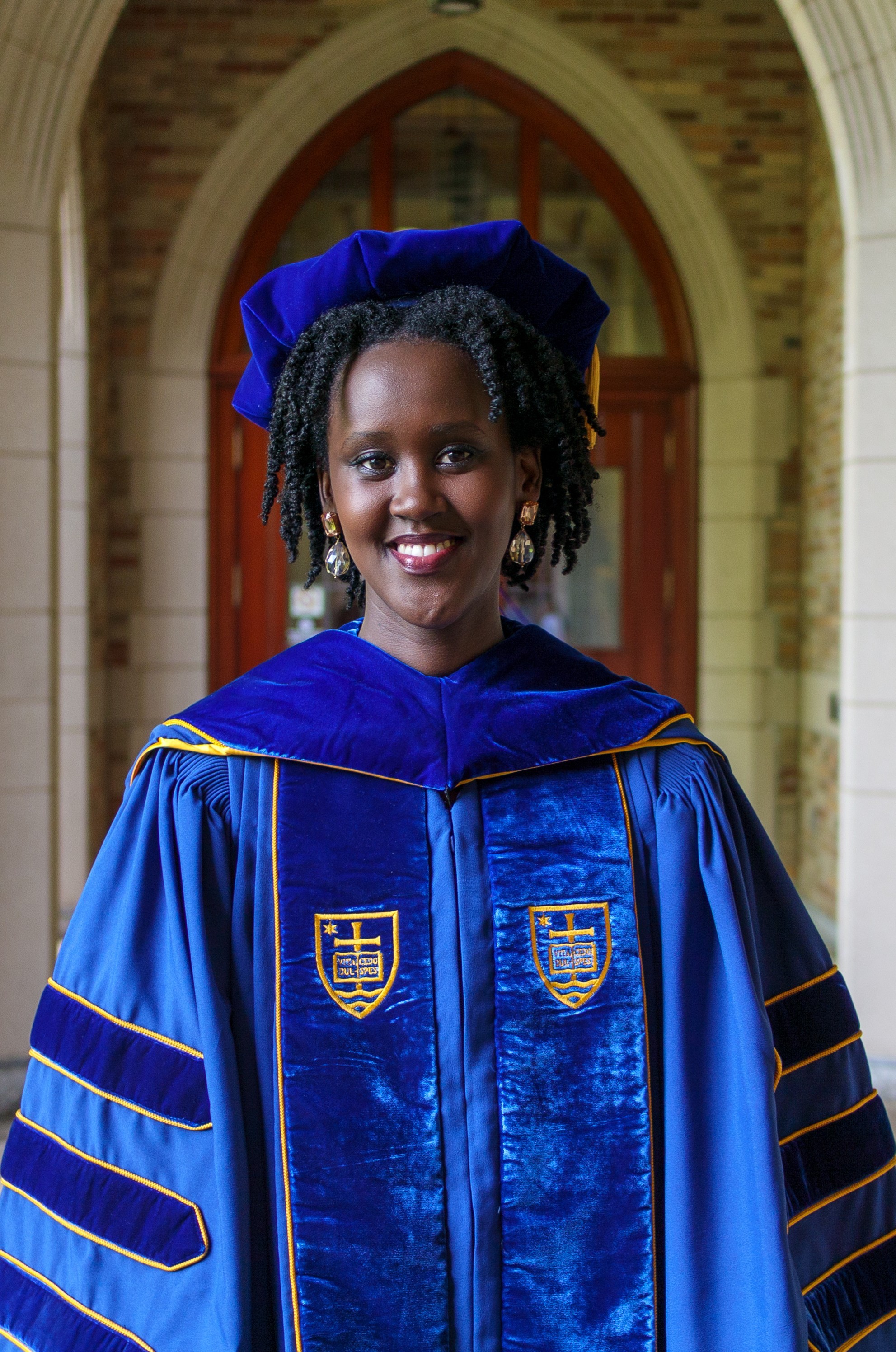 Graduation portrait, client 2
