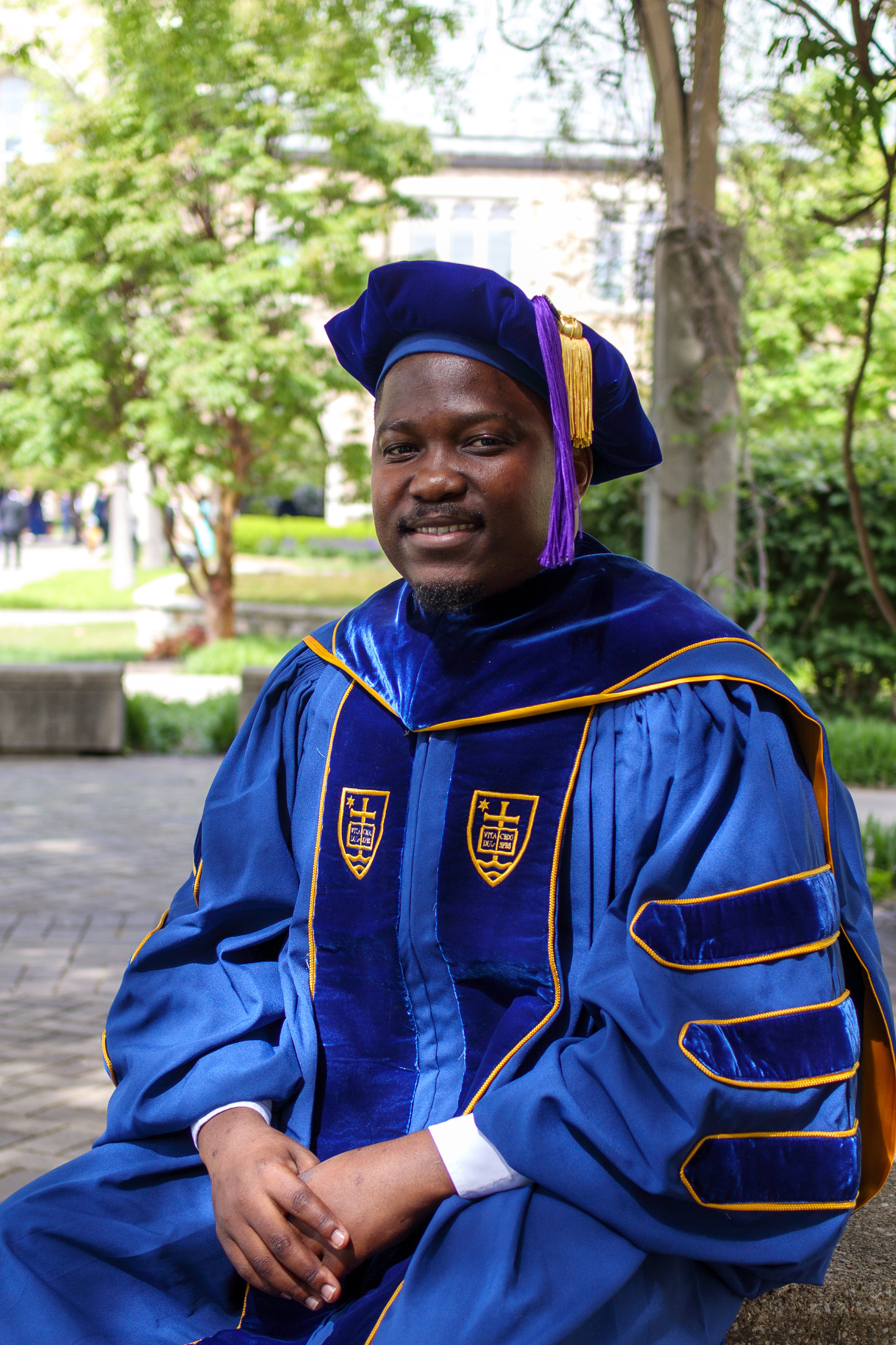 Graduation portrait, client 3