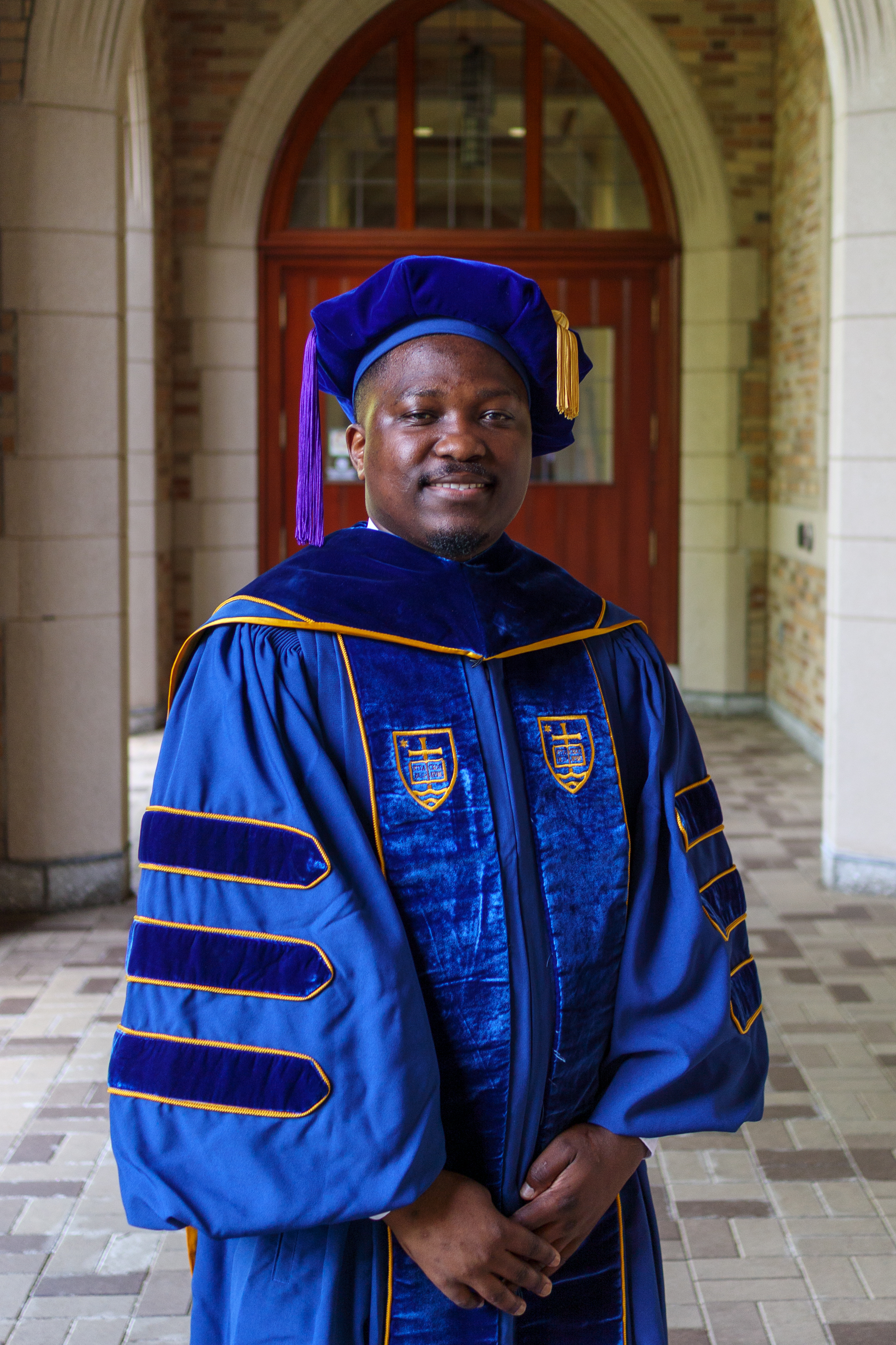 Graduation portrait, client 3