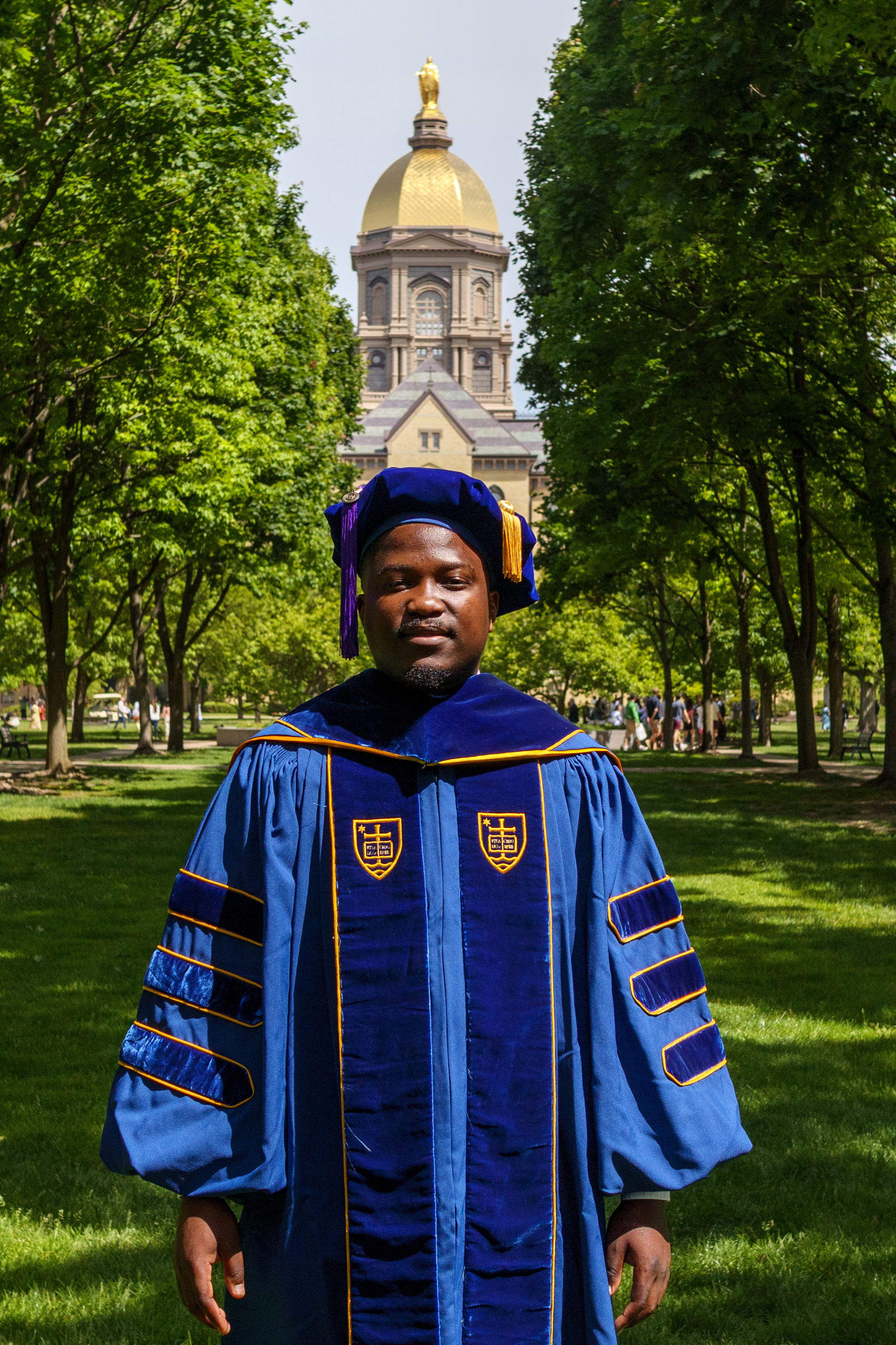 Graduation portrait, client 3